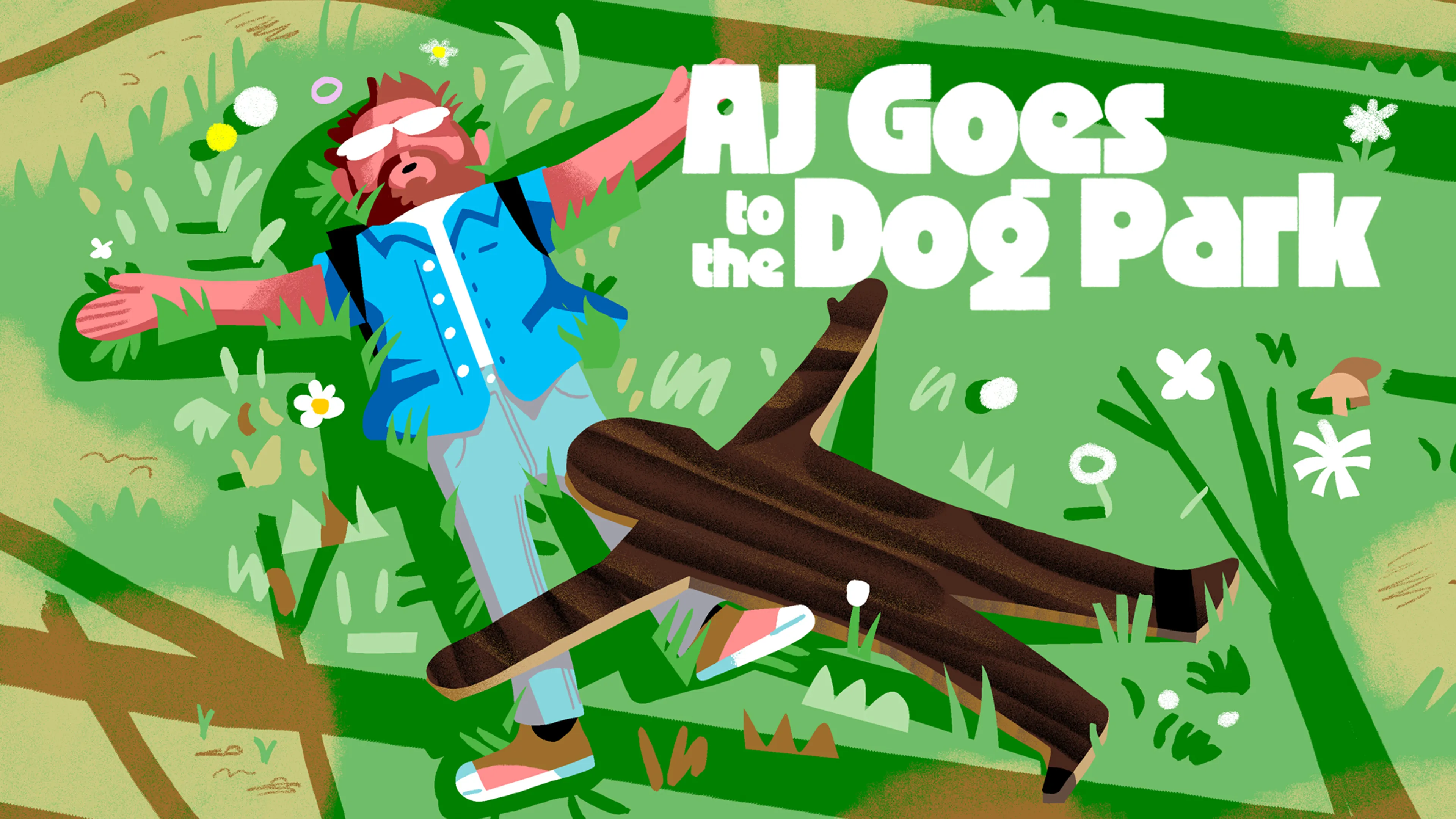AJ Goes to the Dog Park poster